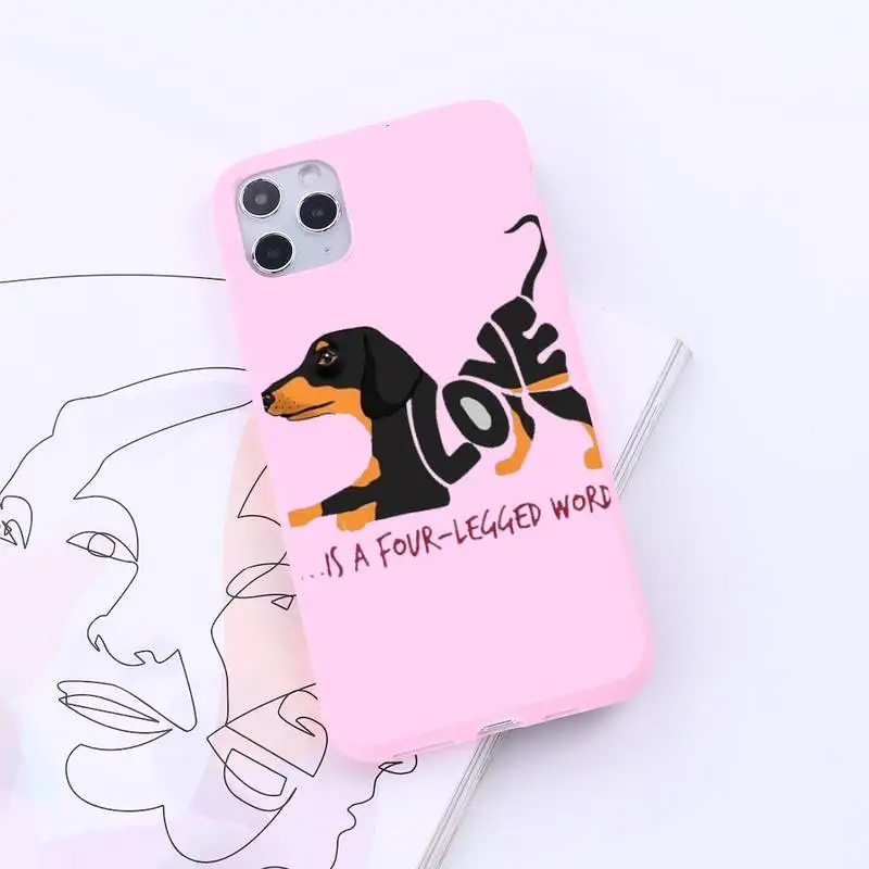 cute cartooon Dachshund dog animal Phone Case Candy Color for iPhone 6 7 8 11 12 s mini pro X XS XR MAX Plus
cute cartooon Dachshund dog animal Phone Case Candy Color for iPhone 6 7 8 11 12 s mini pro X XS XR MAX Plus