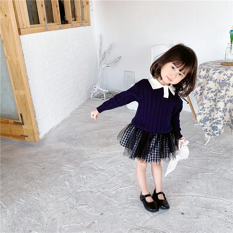 Sweater Age For 1 - 8 Years Baby Girls Long Sleeve Tops 2021 New Autumn Winter Children's Clothes School Style Knit Pullover 
Sweater Age For 1 - 8 Years Baby Girls Long Sleeve Tops 2021 New Autumn Winter Children's Clothes School Style Knit Pullover