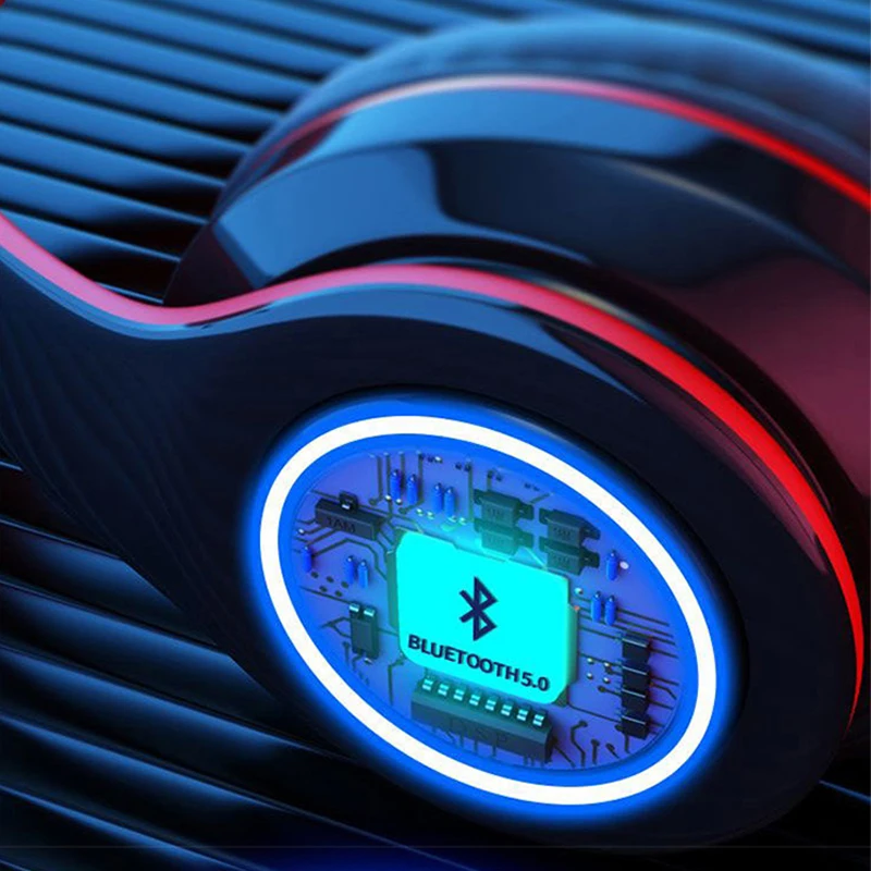 Bluetooth-наушники Wireles складные цветные с шумоподавлением | Электроника