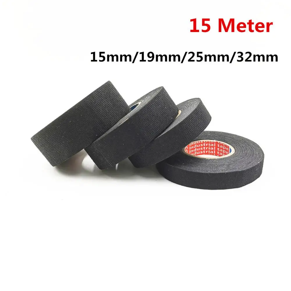 1pc Heat-resistant Adhesive Cloth Tape for Cable Harness Wiring Loom Electrical Tape Anti Rattle Self Adhesive Felt Tape
1pc Heat-resistant Adhesive Cloth Tape for Cable Harness Wiring Loom Electrical Tape Anti Rattle Self Adhesive Felt Tape