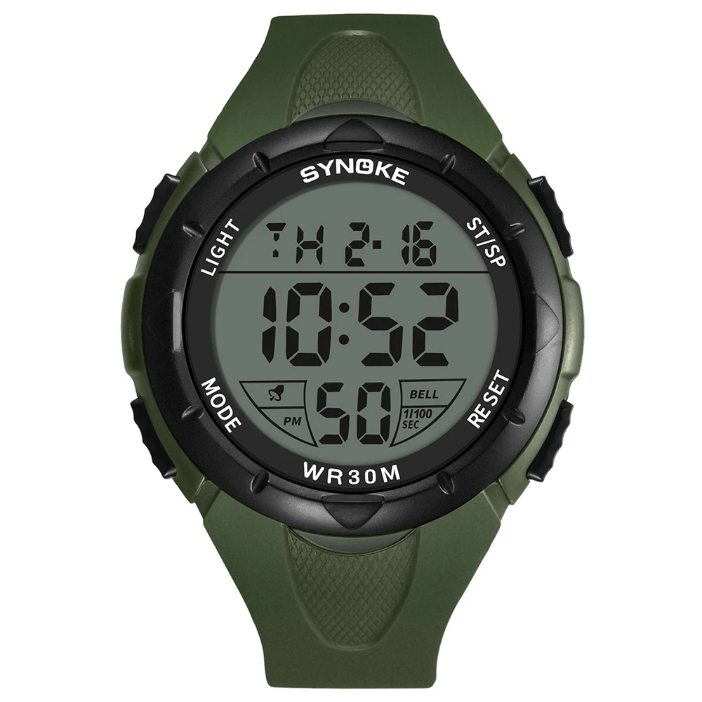 Часы для плавания электронные мужские часы многофункциональный спортивный