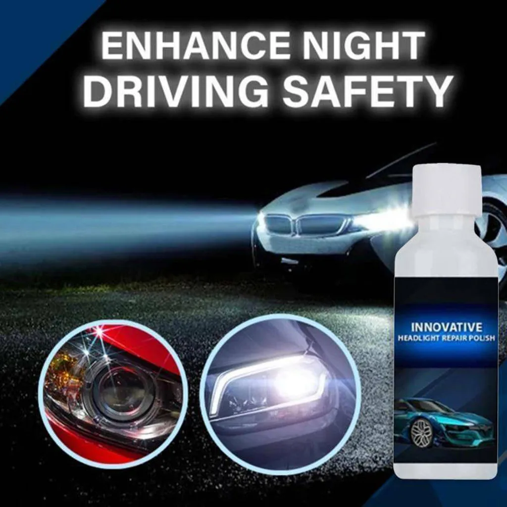 Headlight Renewals Polish Car Repair Kit Headlight Repair Liquid Cleaning 20ml Perfect for all car headlights renovation
Headlight Renewals Polish Car Repair Kit Headlight Repair Liquid Cleaning 20ml Perfect for all car headlights renovation