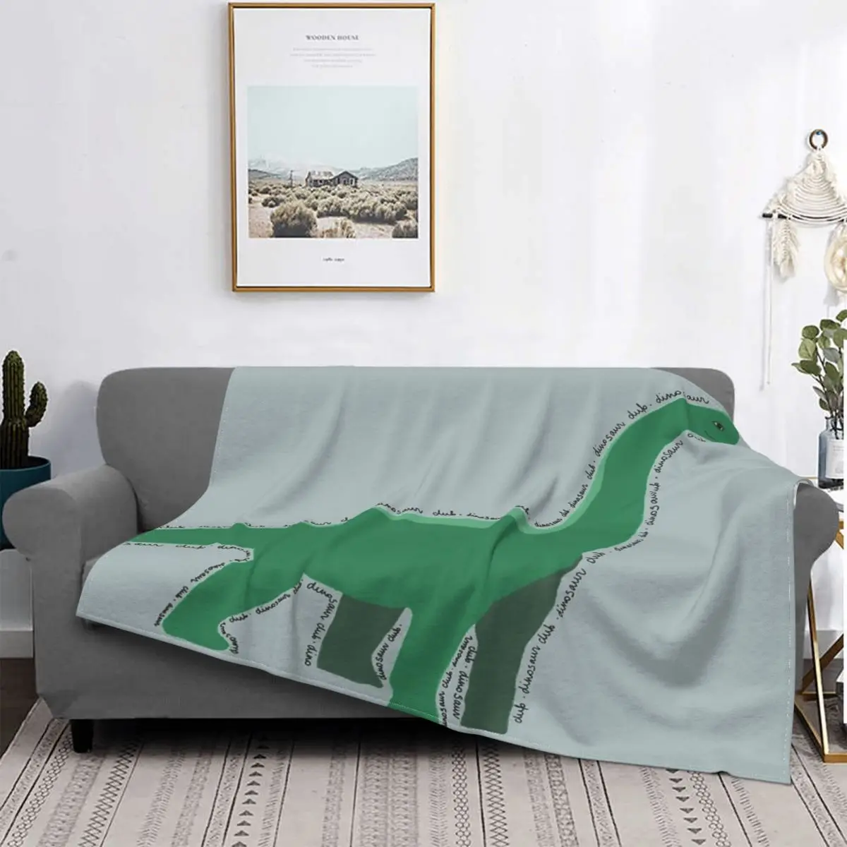 

Manta de Dinosaur Rio para Club, colcha de cama a cuadros, colcha de lino 150, manta con capucha, toalla de playa de lujo