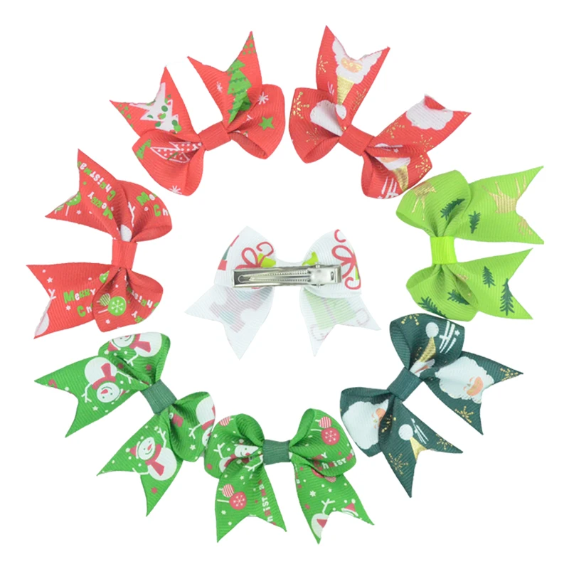 1 Pcs Child Cute Christmas Hairpins Girls Long Tail Hair Bow Clips Kids Dovetail Ribbon Bow Duckbill Hairgrips Hair Accessories
1 Pcs Child Cute Christmas Hairpins Girls Long Tail Hair Bow Clips Kids Dovetail Ribbon Bow Duckbill Hairgrips Hair Accessories