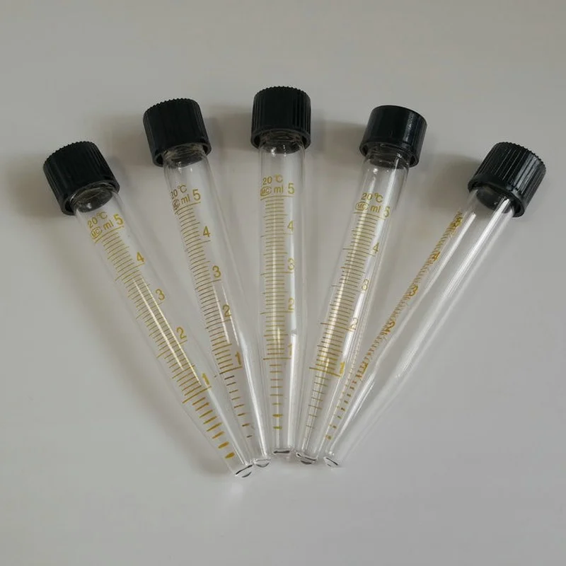 10Pcs/Lot Graduated V-shape bottom glass Graduated centrifuge tube 5ml 10ml 15ml 20ml 25ml 50ml equipped With Screw Cap
10Pcs/Lot Graduated V-shape bottom glass Graduated centrifuge tube 5ml 10ml 15ml 20ml 25ml 50ml equipped With Screw Cap