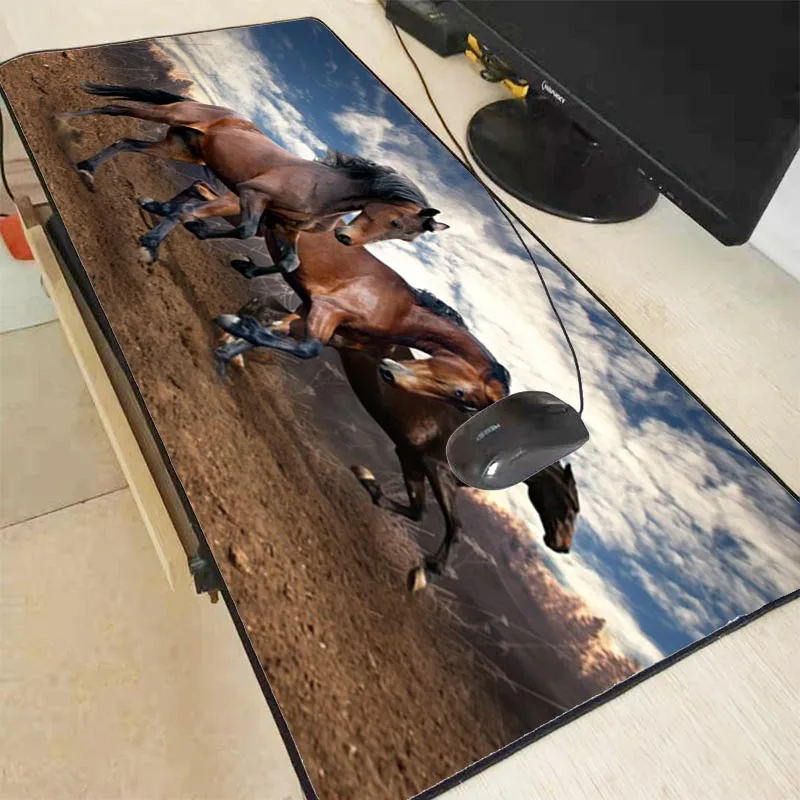 Mairuige Animal Horse Large Anti-slip Rubber Pad Mat Gaming Mousepad To Keyboard Laptop Speed Lock Edge Mouse Play Mat 90x40CM
Mairuige Animal Horse Large Anti-slip Rubber Pad Mat Gaming Mousepad To Keyboard Laptop Speed Lock Edge Mouse Play Mat 90x40CM