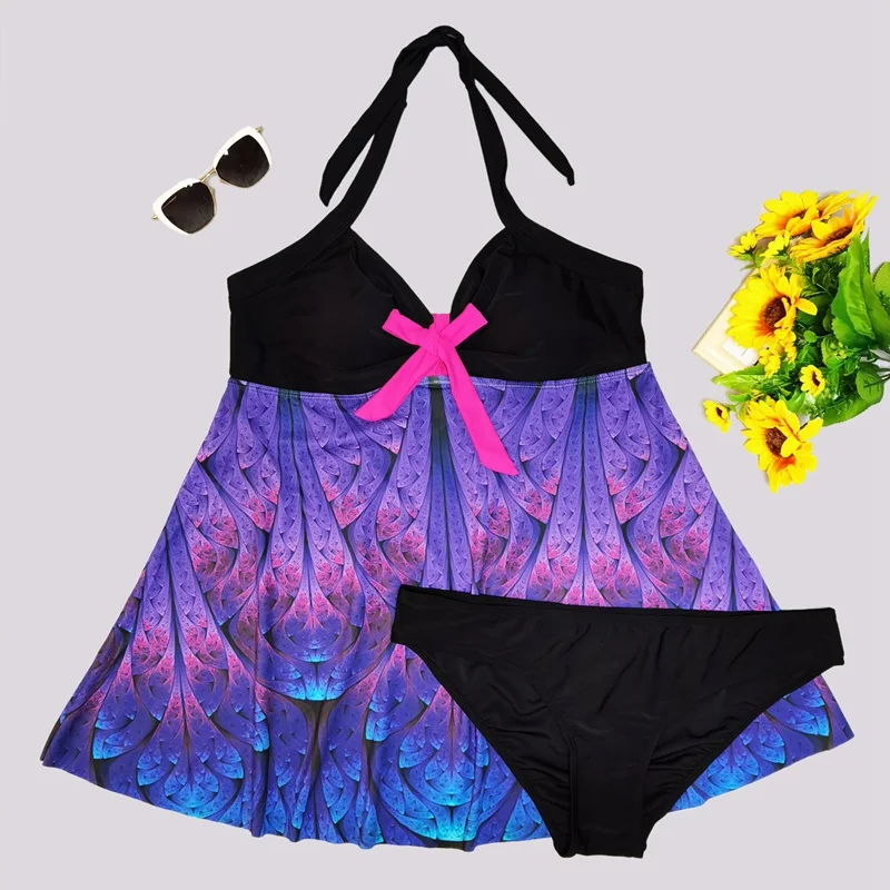 Tankini Set Plus Size Swimsuit Women 2 Piece Bathing Suit Bowknot Swimwear Vintage Swimming Suit Tankini Swimsuits Women 2021
Tankini Set Plus Size Swimsuit Women 2 Piece Bathing Suit Bowknot Swimwear Vintage Swimming Suit Tankini Swimsuits Women 2021