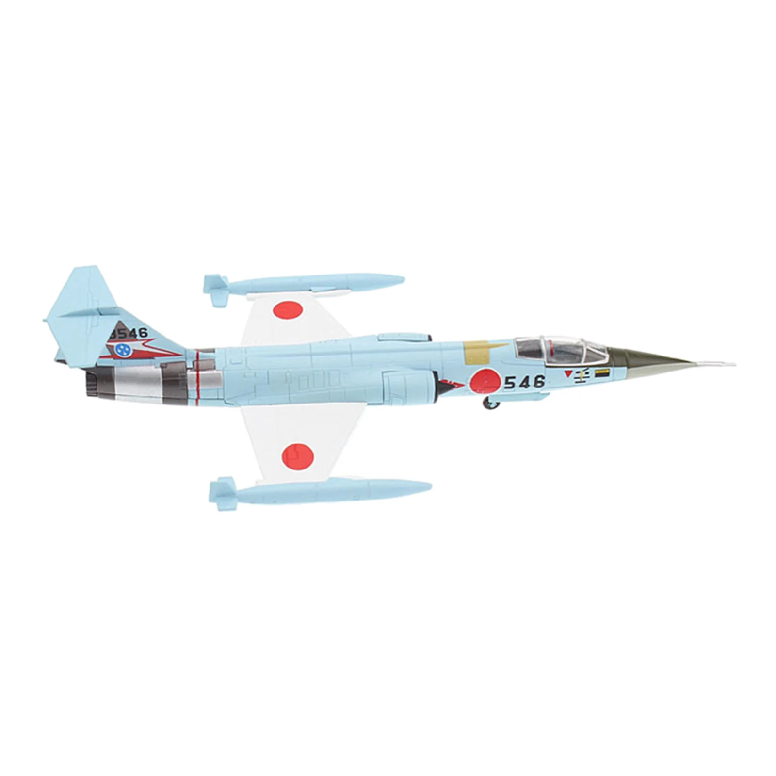 1:100 F-104J Starfighter Japan Air Self-Defense Force Alloy Airplane Model Plane