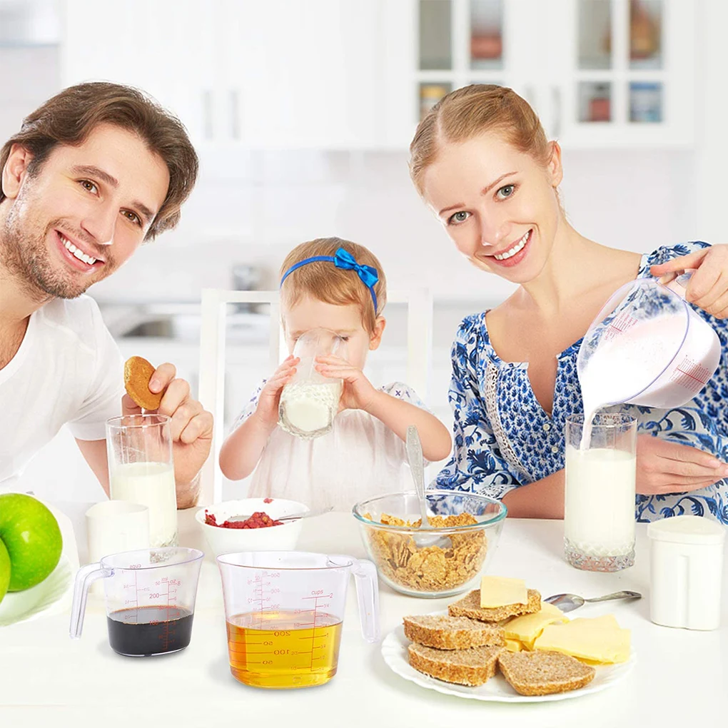 3pcs Measuring Cups Stackable Measuring Jugs Plastic Handle Kitchen Cooking Measurements Cup with graduated
3pcs Measuring Cups Stackable Measuring Jugs Plastic Handle Kitchen Cooking Measurements Cup with graduated