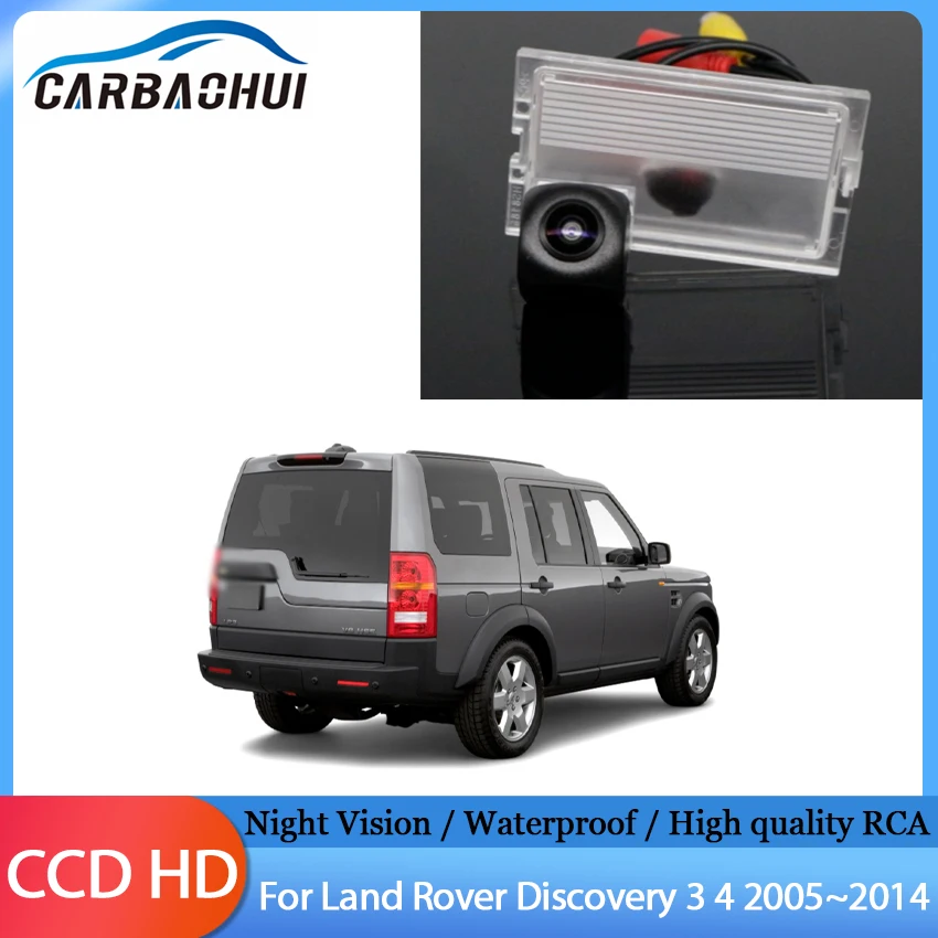 170° HD CCD 1280P Car Rear View Camera Night Vision Reverse Camera High quality RCA For Land Rover Discovery 3 4 2005~2014
170° HD CCD 1280P Car Rear View Camera Night Vision Reverse Camera High quality RCA For Land Rover Discovery 3 4 2005~2014