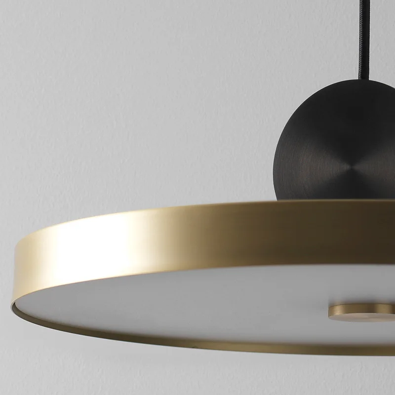 Modern LED Pendant Lights for Living Room Copper Kitchen Hanging Lamp Corridor Restaurant Pendant Lamp Bar Cafe Indoor Lighting