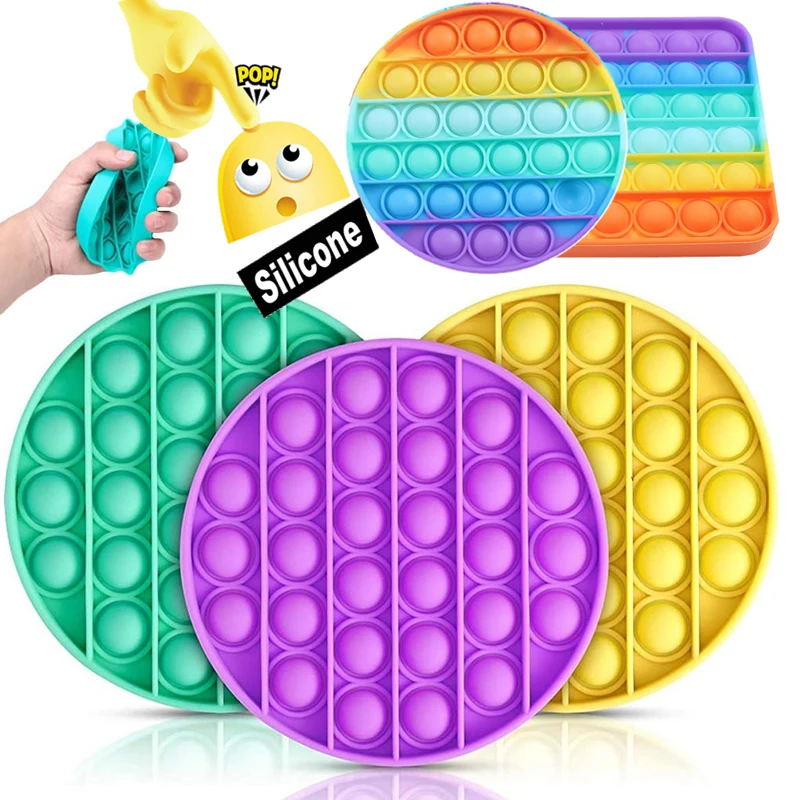 Pop It Push Bubble Sensory Fidget Toys Hot New Adult Stress Relief Tabletop Anti-stress Pops It Soft Squeeze Decompression Toys 
Pop It Push Bubble Sensory Fidget Toys Hot New Adult Stress Relief Tabletop Anti-stress Pops It Soft Squeeze Decompression Toys