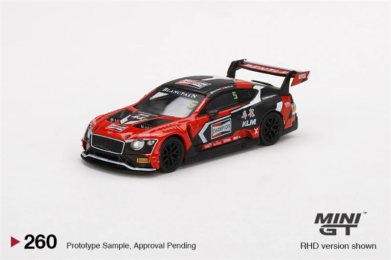 Мини GT 1:64 Continental GT3 #5 Winner 2018 Blancpain GT Asia LHD модель автомобиля
Мини GT 1:64 Continental GT3 #5 Winner 2018 Blancpain GT Asia LHD модель автомобиля