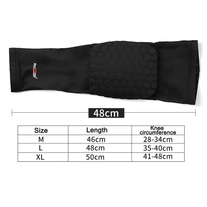 1 pcs Ultralight Elastic Breathable Knee Pads Football Basketball Volleyball Leg Long Sleeve Protector Sports Safety Calf Pad3
1 pcs Ultralight Elastic Breathable Knee Pads Football Basketball Volleyball Leg Long Sleeve Protector Sports Safety Calf Pad3