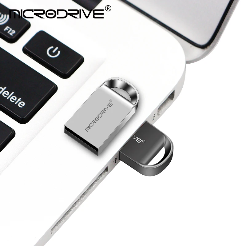 Металлический Мини USB флеш-накопитель 4 ГБ 8 16 32 64 128 карта памяти U-диск высокое