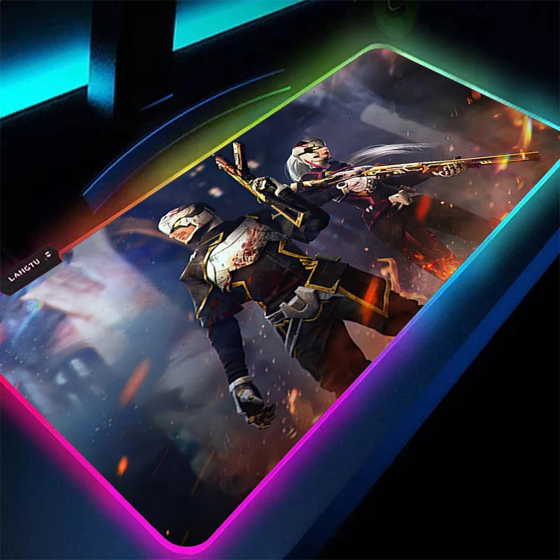 Free fire garen DIY Custom Gaming Mouse Pad Computer Mousepad Large Mouse Pad Gamer RGB Big Mouse Carpet PC Desk RGB Mat
Free fire garen DIY Custom Gaming Mouse Pad Computer Mousepad Large Mouse Pad Gamer RGB Big Mouse Carpet PC Desk RGB Mat