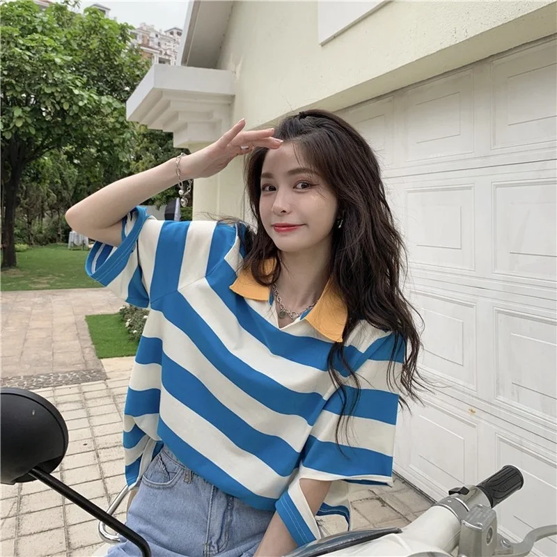 Новое летнее платье в Корейском стиле, повседневный комплект с дырками женские футболки в стиле Харадзюку, с отложным воротником, В набор вх...
Новое летнее платье в Корейском стиле, повседневный комплект с дырками женские футболки в стиле Харадзюку, с отложным воротником, В набор вх...