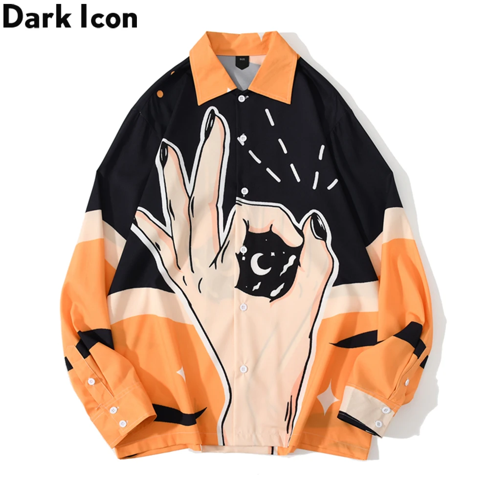 Мужская рубашка с забавным принтом Dark Icon, уличная Мужская рубашка, Мужская блузка с длинным рукавом
Мужская рубашка с забавным принтом Dark Icon, уличная Мужская рубашка, Мужская блузка с длинным рукавом