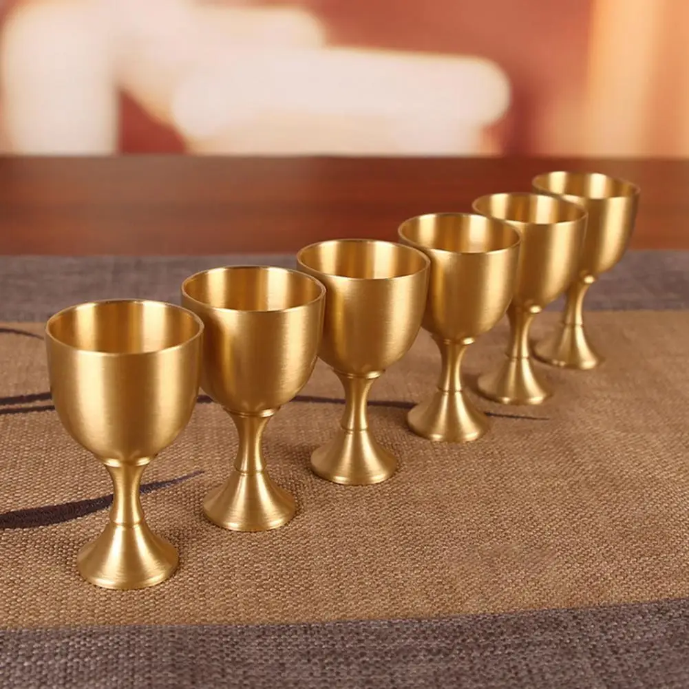 Corrosion Resistant Brass Small Unbreakable Shot Liquor Cup for Home
Corrosion Resistant Brass Small Unbreakable Shot Liquor Cup for Home