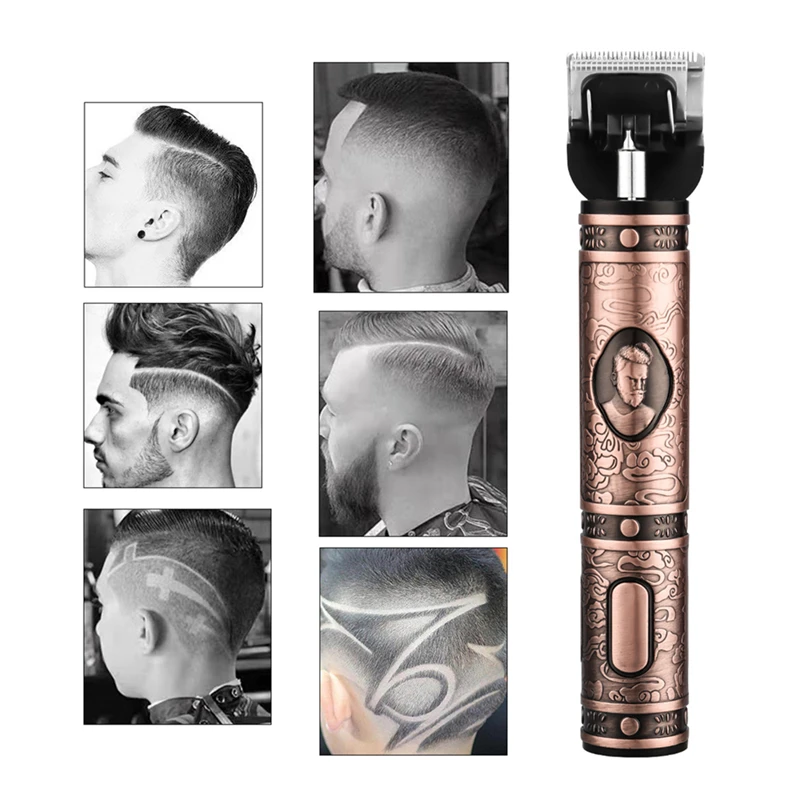 Professional Hair Clipper Barber Hair Trimmer Clipper Men Cordless Carving Haircut Machine Hair Cut T9 Steel Blade Beard
Professional Hair Clipper Barber Hair Trimmer Clipper Men Cordless Carving Haircut Machine Hair Cut T9 Steel Blade Beard