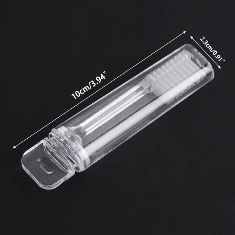 10Pcs Transparent Portable Disposable Plastic Folding Toothbrush Soft Bristles for Outdoor Travel Hotel Busniess Camping 
10Pcs Transparent Portable Disposable Plastic Folding Toothbrush Soft Bristles for Outdoor Travel Hotel Busniess Camping