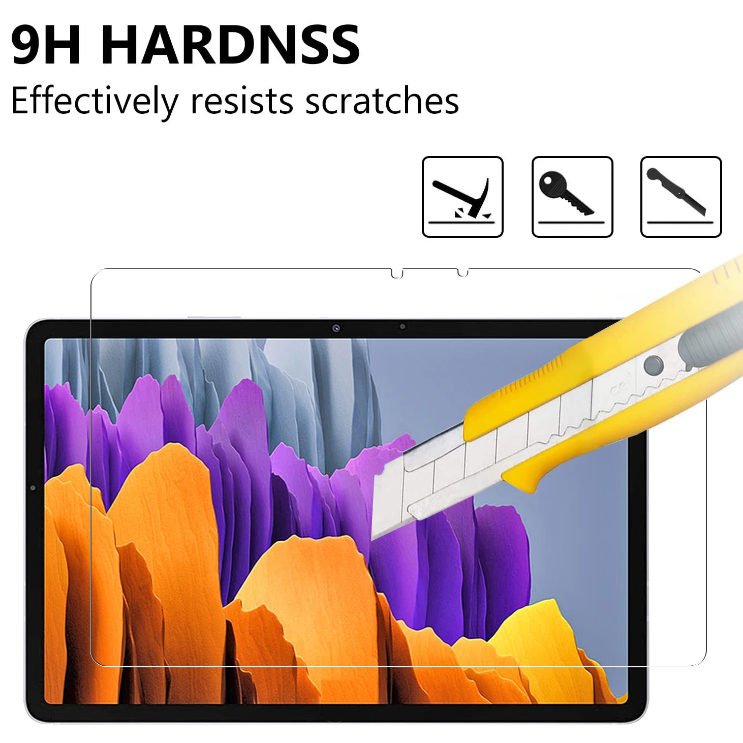 for Samsung Galaxy Tab S7 SM-T870 SM-T875 SM-T876B (11 inch) Screen Protector, Tablet Protective Film Tempered Glass
for Samsung Galaxy Tab S7 SM-T870 SM-T875 SM-T876B (11 inch) Screen Protector, Tablet Protective Film Tempered Glass