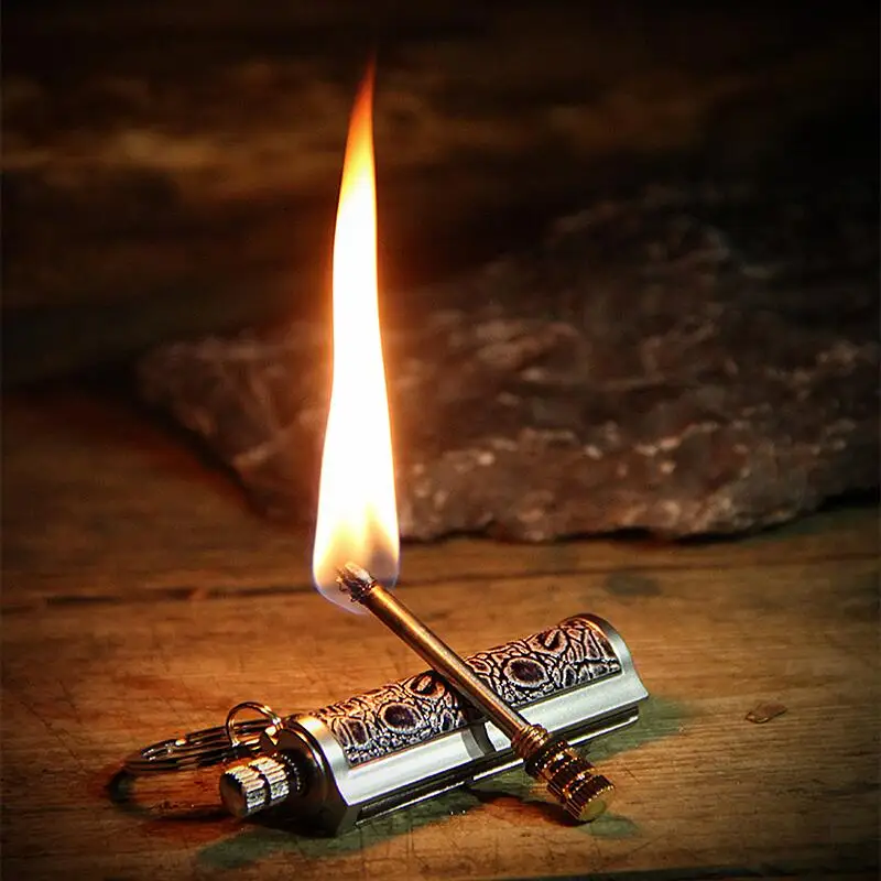 2021 HONEST New Metal Keychain Permanent Million Lighter Windproof and Waterproof Camping Outdoor Survival Men's Smoking Gadget
2021 HONEST New Metal Keychain Permanent Million Lighter Windproof and Waterproof Camping Outdoor Survival Men's Smoking Gadget
