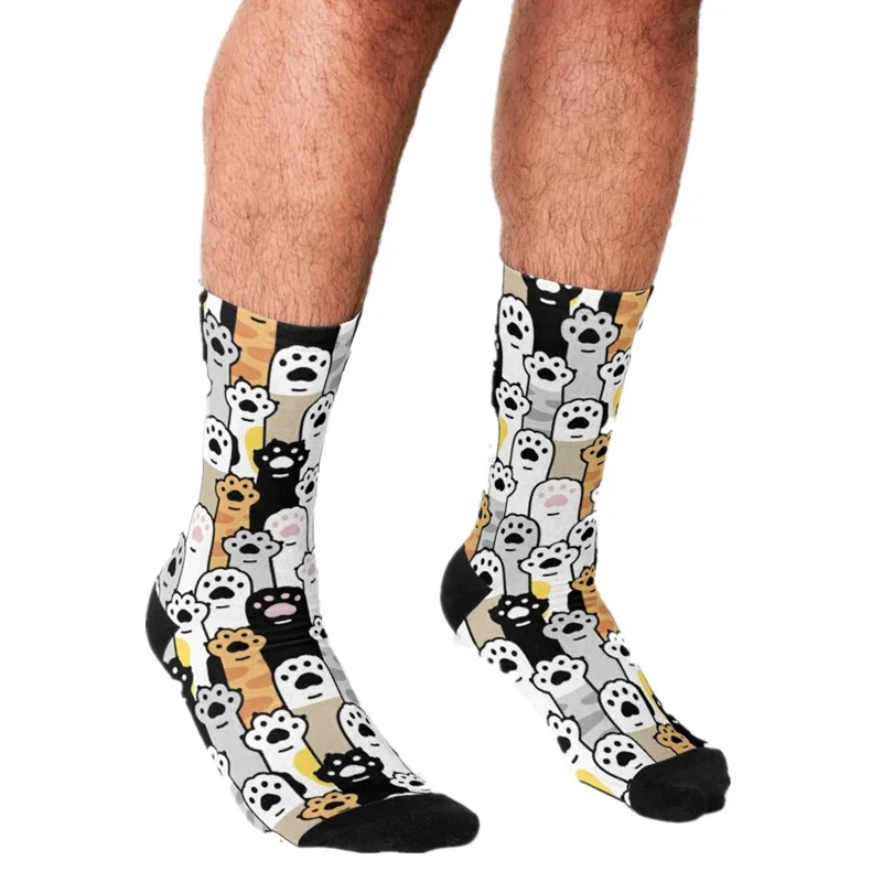 2021 Funny Men's socks cute cats everywhere Pattern Printed hip hop Men Happy Socks cute boys street style Crazy Socks for men
2021 Funny Men's socks cute cats everywhere Pattern Printed hip hop Men Happy Socks cute boys street style Crazy Socks for men