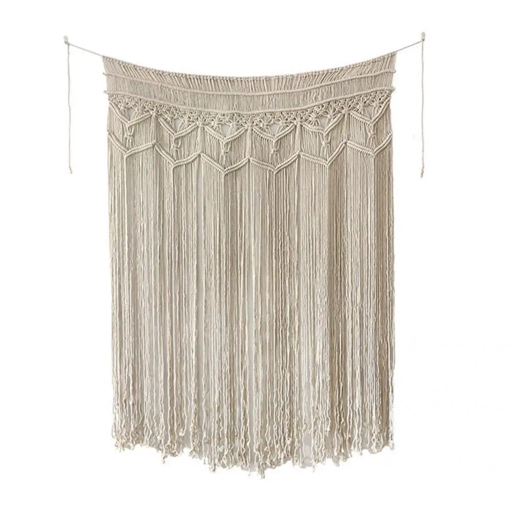 Multi-function Beige Fringe Wall Decor Woven Decoration for Wedding
Multi-function Beige Fringe Wall Decor Woven Decoration for Wedding