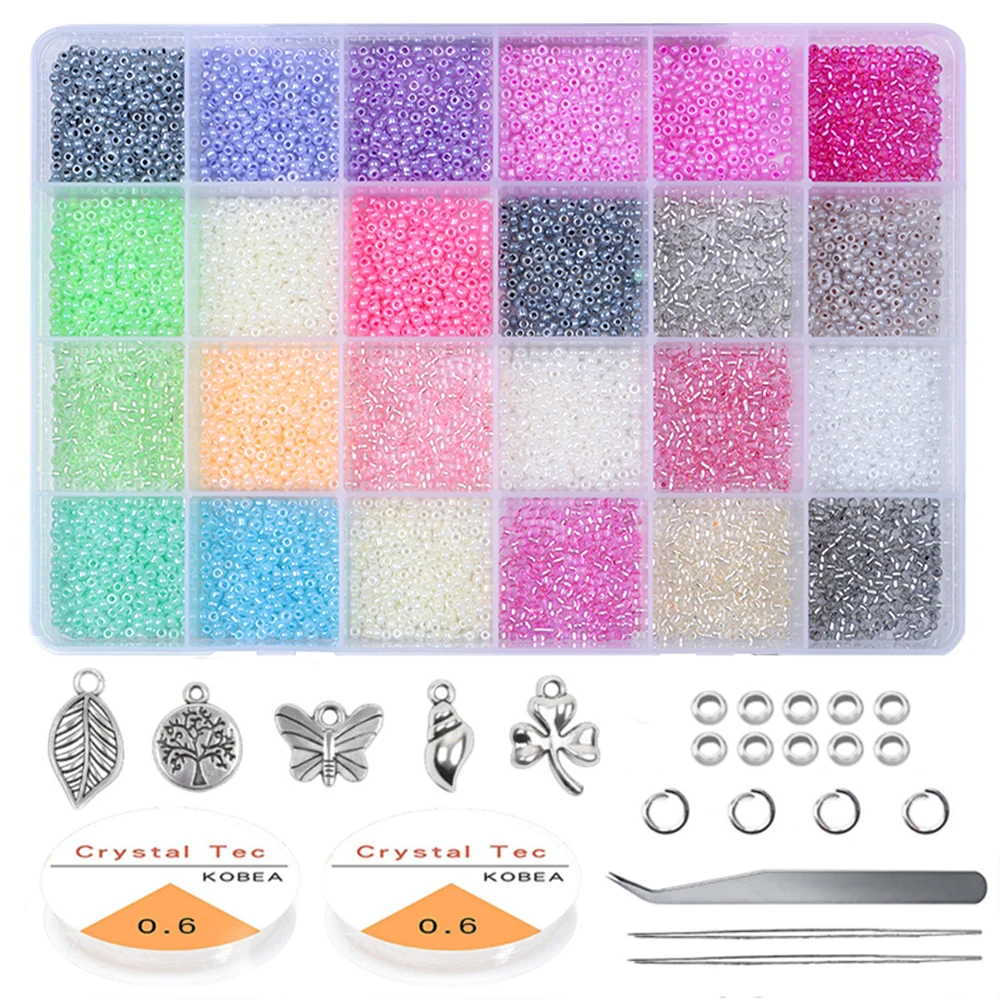 2/3/4mm Small Charm Czech Glass Seed Beads DIY Bracelet Necklace Beads For Jewelry Making DIY Earring Necklace
2/3/4mm Small Charm Czech Glass Seed Beads DIY Bracelet Necklace Beads For Jewelry Making DIY Earring Necklace