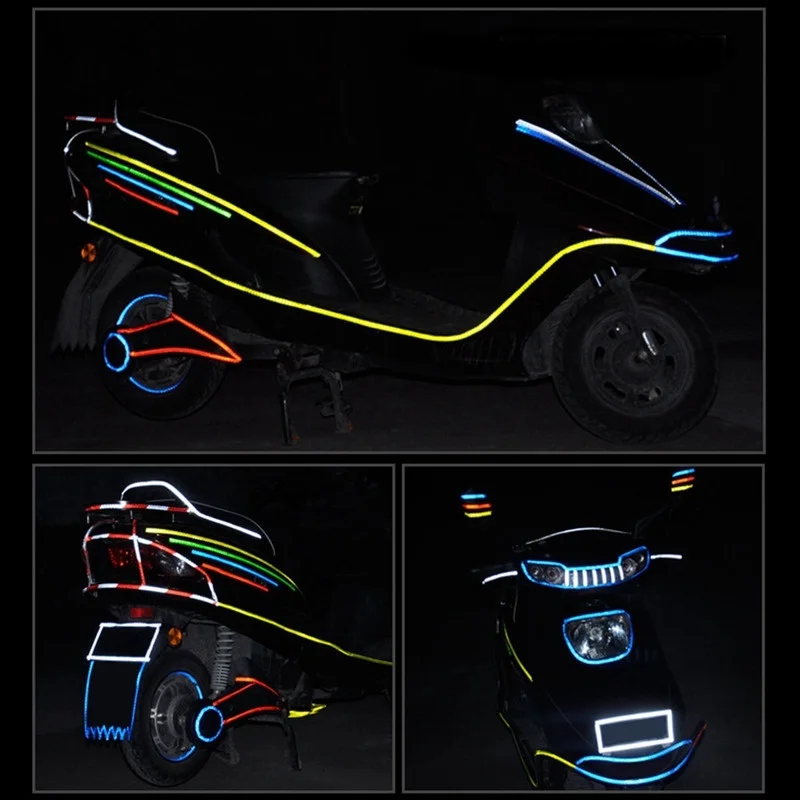 Bicycle Reflective Sticker Wheel Sticker Fluorescent Tape Car Reflective Sticker Motorcycle Bike Reflector Safety Warning
Bicycle Reflective Sticker Wheel Sticker Fluorescent Tape Car Reflective Sticker Motorcycle Bike Reflector Safety Warning