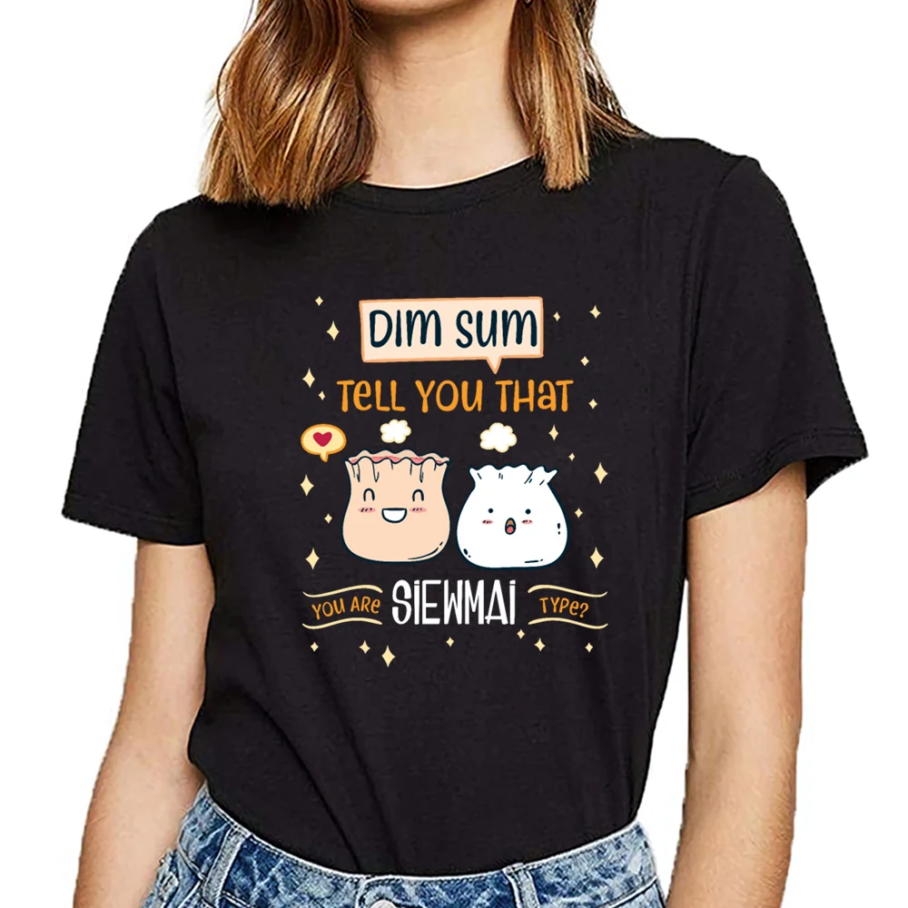 Tops T Shirt Women chinese food ramen funny kawaii dim sum asia Design Black Print Female Tshirt
Tops T Shirt Women chinese food ramen funny kawaii dim sum asia Design Black Print Female Tshirt