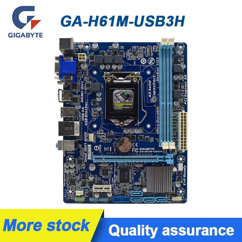 Материнская плата для GIGABYTE GA-H61M-USB3H, Intel H61 LGA 1155 DDR3 16 ГБ Core i7 i5 i3 CPU USB3.0 HDMI PCI-E 3,0 X16, б/у
Материнская плата для GIGABYTE GA-H61M-USB3H, Intel H61 LGA 1155 DDR3 16 ГБ Core i7 i5 i3 CPU USB3.0 HDMI PCI-E 3,0 X16, б/у