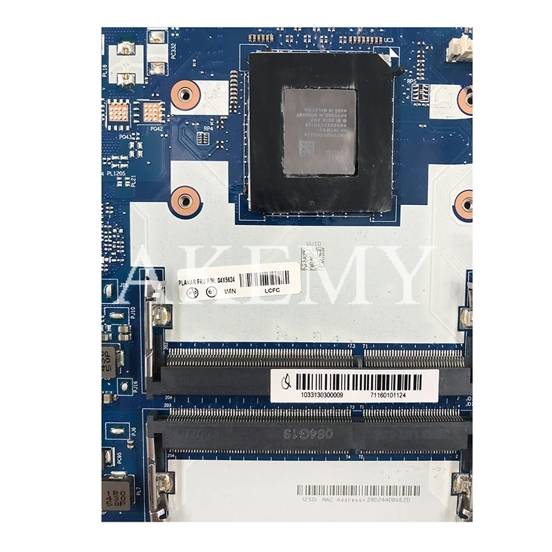 Akemy 04X5627 Main Board For Lenovo E555 Laptop Motherboard AATE1 NM-A241 DDR3L Full tested W/ A8-7100 CPU
Akemy 04X5627 Main Board For Lenovo E555 Laptop Motherboard AATE1 NM-A241 DDR3L Full tested W/ A8-7100 CPU