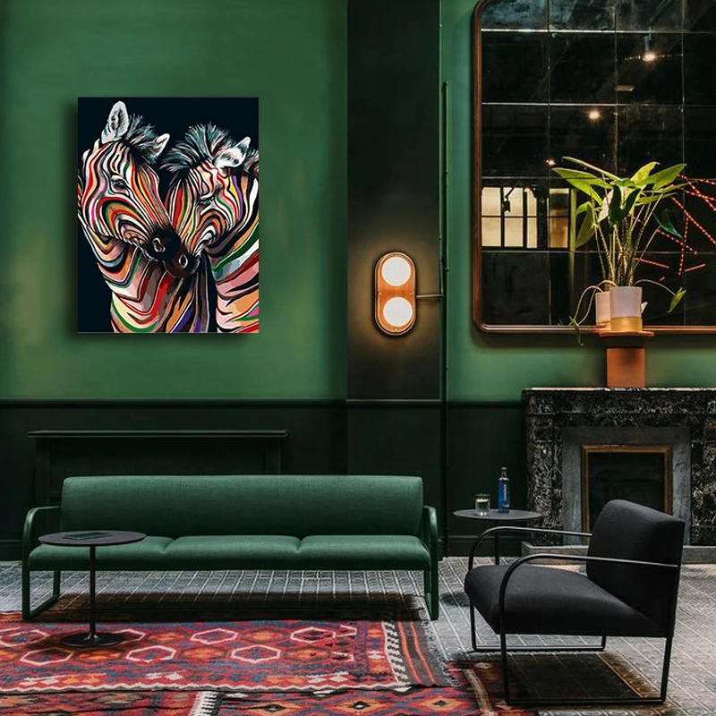 DIY painting by numbers painting colorful zebra forest animal oil digital art painting digital family Hotel decorative painting
DIY painting by numbers painting colorful zebra forest animal oil digital art painting digital family Hotel decorative painting