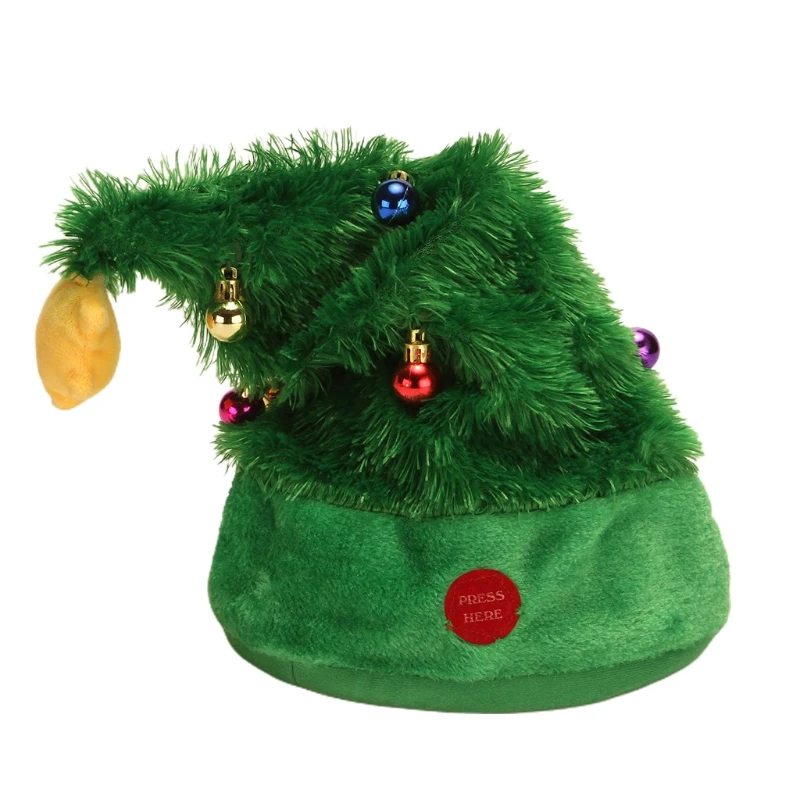 Novelty Singing Dancing Electric Christmas Hat Crazy Party Hat Swing Musical Funny Hat for Xmas Halloween Decorations
Novelty Singing Dancing Electric Christmas Hat Crazy Party Hat Swing Musical Funny Hat for Xmas Halloween Decorations