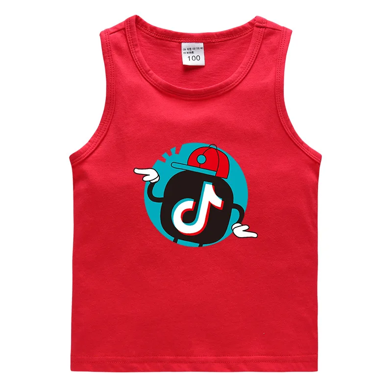 2021 TikTok Summer Fashion Trend Cartoon Printed Vest T-shirt for Girls Cotton Black Children Clothing Girls Tank Tops Baby Tees
2021 TikTok Summer Fashion Trend Cartoon Printed Vest T-shirt for Girls Cotton Black Children Clothing Girls Tank Tops Baby Tees