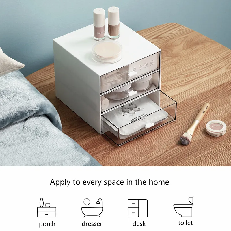 Office Desktop Drawer Makeup Storage Box Large Capacity Cosmetic Organizer For Living Room Multi Layer Storage Stationery Shelf
Office Desktop Drawer Makeup Storage Box Large Capacity Cosmetic Organizer For Living Room Multi Layer Storage Stationery Shelf