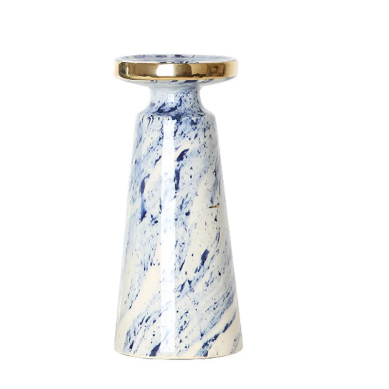 Creative modern simple electroplating ceramic quicksand Candlestick decoration fashion light luxury living room home soft
Creative modern simple electroplating ceramic quicksand Candlestick decoration fashion light luxury living room home soft