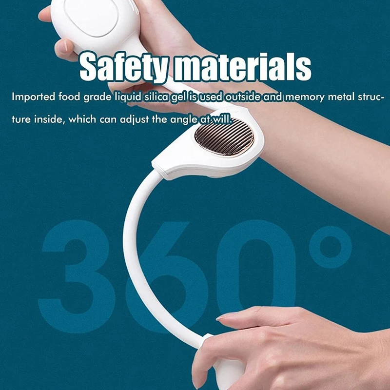Hanging Neck Fan,Lazy Neck Fan,360 Degree Adjustable Air Cooler,3 Speeds Adjustable for Traveling Sport Camping
Hanging Neck Fan,Lazy Neck Fan,360 Degree Adjustable Air Cooler,3 Speeds Adjustable for Traveling Sport Camping