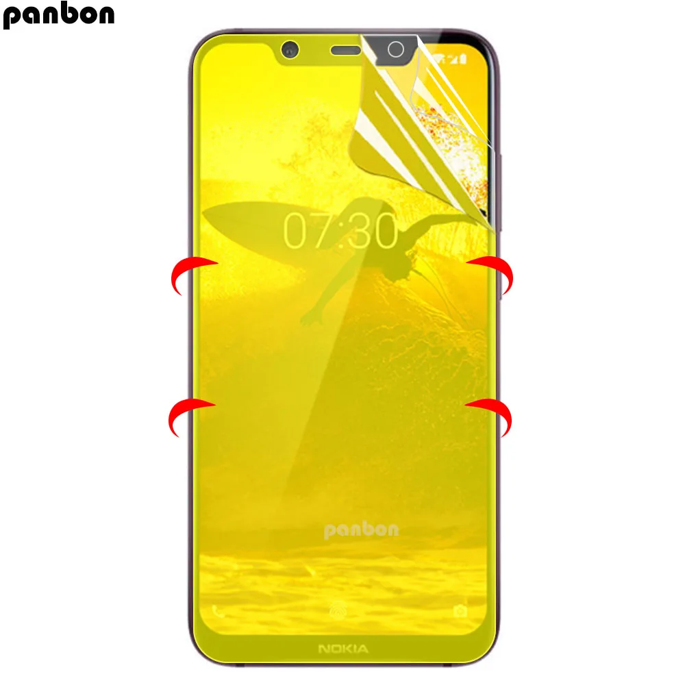 Мягкая термополиуретановая нано-Гидрогелевая пленка для Nokia X71 8 1 7 Plus X7 9 защита