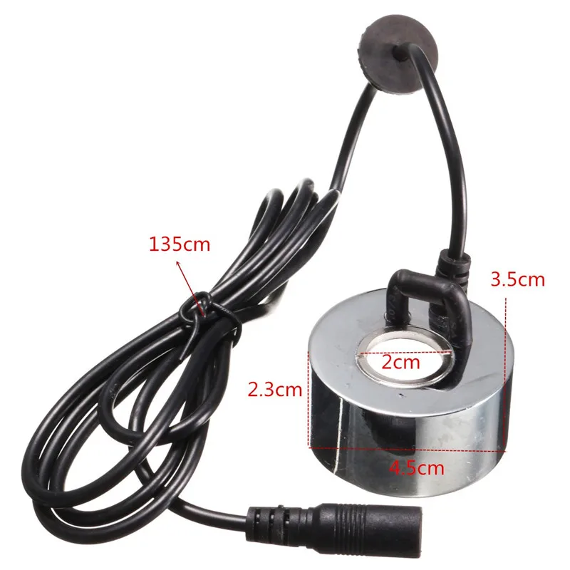 1pcs DC 24V 45mm Ultrasonic Humidifier Mist Maker Fogger Nebulizer Water Fountain Pond Atomizer Head Air Humidifier
1pcs DC 24V 45mm Ultrasonic Humidifier Mist Maker Fogger Nebulizer Water Fountain Pond Atomizer Head Air Humidifier