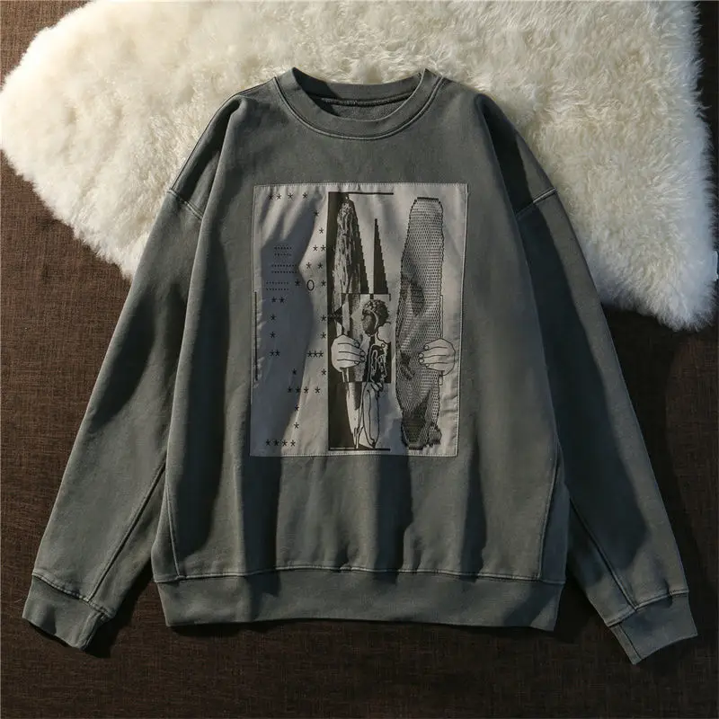 Толстовка унисекс в стиле хип-хоп для мальчиков, Модный свитшот унисекс, худи в стиле оверсайз, серого цвета, в японском стиле, кофта в стиле ...
Толстовка унисекс в стиле хип-хоп для мальчиков, Модный свитшот унисекс, худи в стиле оверсайз, серого цвета, в японском стиле, кофта в стиле ...