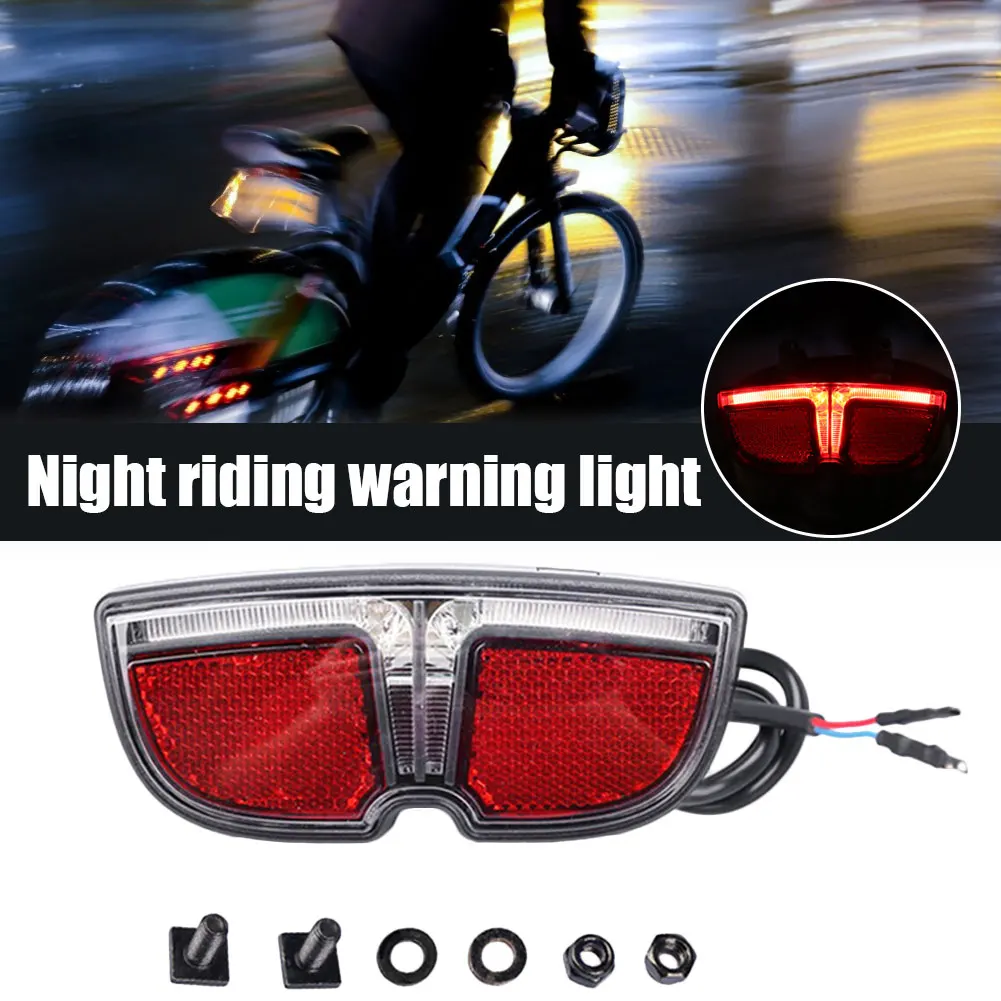 Electric Bike Tail Light 6V LED Rear Light Brake Sensing Light Waterproof Taillight For Electric Bicycle Parts Accessories
Electric Bike Tail Light 6V LED Rear Light Brake Sensing Light Waterproof Taillight For Electric Bicycle Parts Accessories
