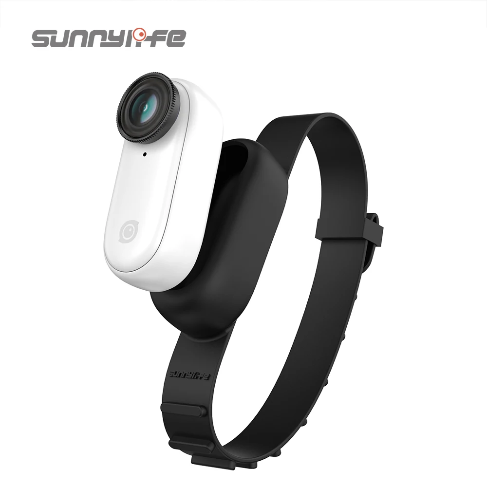 Силиконовый чехол Sunnylife для дрона DJI Insta 360 GO 2 Защита камеры ремешок велосипеда