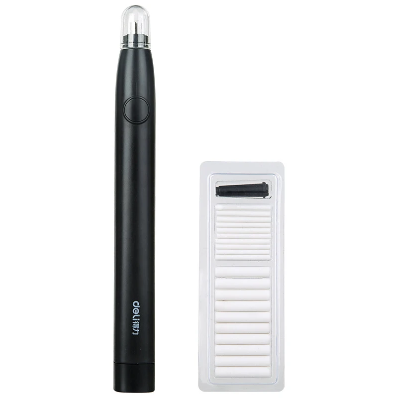 Ластик-карандаш Deli механический, электрическая клячка для детей, принадлежности для школы и офиса, дополнительные принадлежности
Ластик-карандаш Deli механический, электрическая клячка для детей, принадлежности для школы и офиса, дополнительные принадлежности