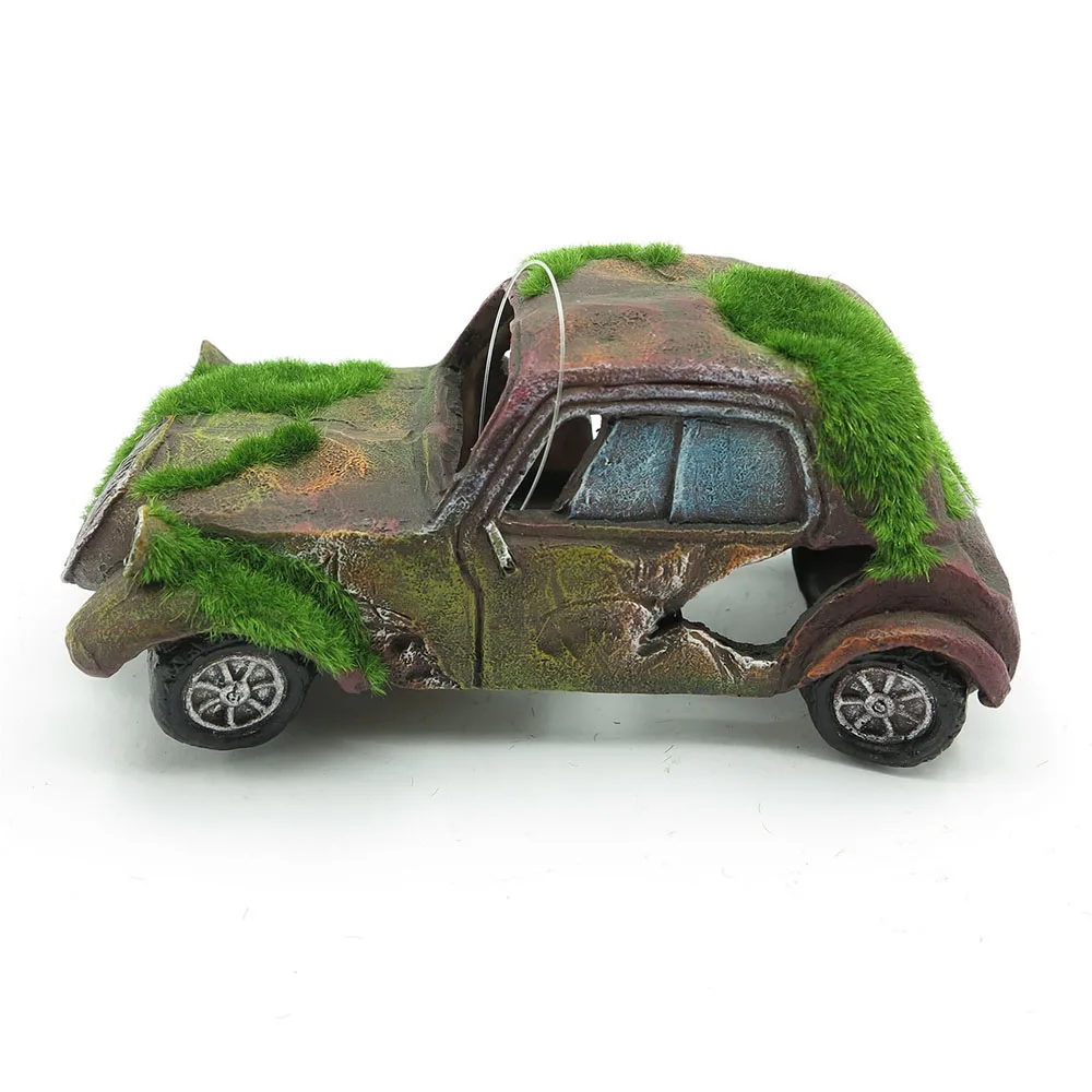 Moss Vintage Old Car Aquarium Decoration Fish Tank Car Ornament Imitation Resin Pet Aquarium Fish Tank Landscape Decor Supplies
Moss Vintage Old Car Aquarium Decoration Fish Tank Car Ornament Imitation Resin Pet Aquarium Fish Tank Landscape Decor Supplies