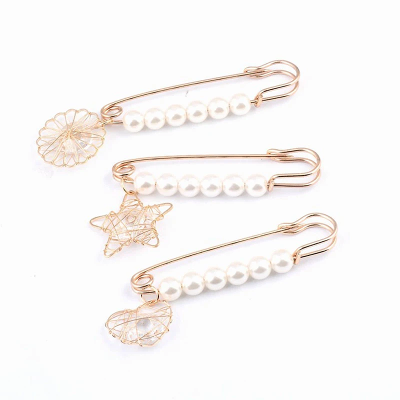 Fashion Simulated Pearl Pin Brooches Rhinestone Brooch Metal Pin Buckle For Women Girls Scarf Coat Bag Dress Jewelry Party Gifts
Fashion Simulated Pearl Pin Brooches Rhinestone Brooch Metal Pin Buckle For Women Girls Scarf Coat Bag Dress Jewelry Party Gifts