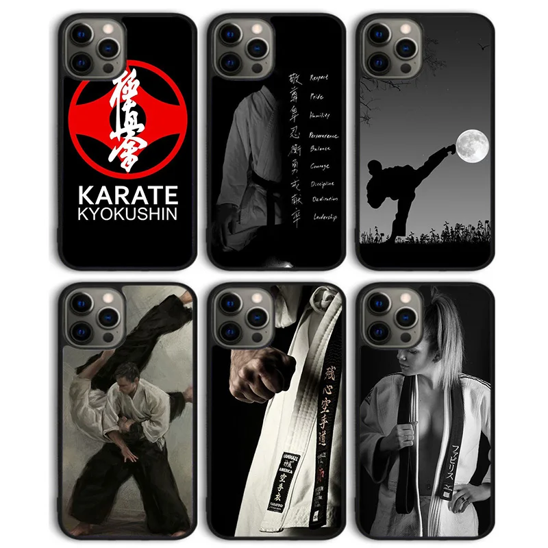 Oyama Kyokushin Karate Kung Fu чехол для телефона задняя крышка iPhone 13 11 12 Pro Max mini XS XR X 8 Plus 7 SE 2020 6S