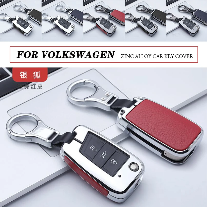 Zinc Alloy Leather Car Remote Key Case Cover Holder For VW Volkswagen Golf 7 MK7 Polo Skoda Fabia Skin
Zinc Alloy Leather Car Remote Key Case Cover Holder For VW Volkswagen Golf 7 MK7 Polo Skoda Fabia Skin